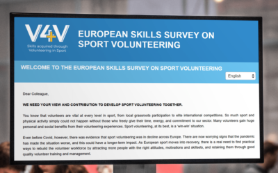 Groundbreaking European Skills Survey on Sport Volunteering is now open!